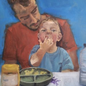 Estoy comiendo 50x65cm 1