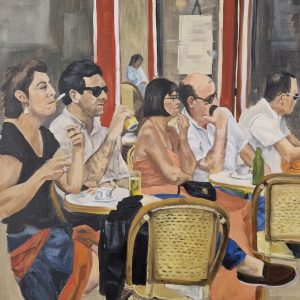 VENDIDA Silencios compartidos 50X65cm